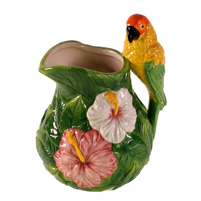0 Parrot Vase/pitcher-papukaija-maljakko/kannu