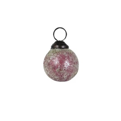 0 Pieni joulupallo vintage pinkki