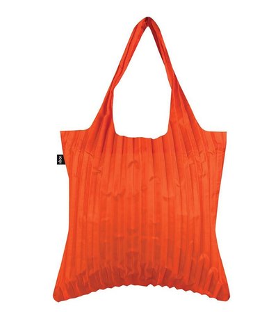 0 Pleated Orange Bag