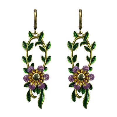 0 Prosper green/violet korvakorut 