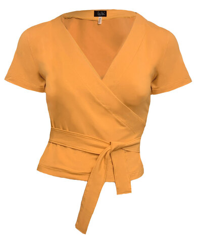 0 Queen of Spain Kietaisupusero/Wrap Top Golden Sun