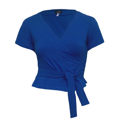 0 Queen of Spain Kietaisupusero/Wrap Top ROYAL BLUE