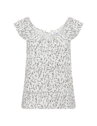 0 Rikki top white