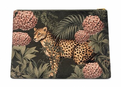 0 Samettipussi Leopard Hortensia 