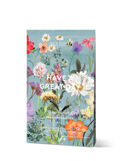 0 Scented sachet have a Great day-tuoksupussi- Rose & wild poppy