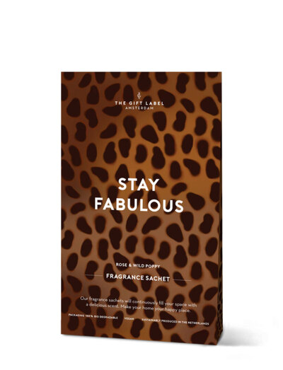 0 Scented sachet-stay fabulous-Rose & wild poppy