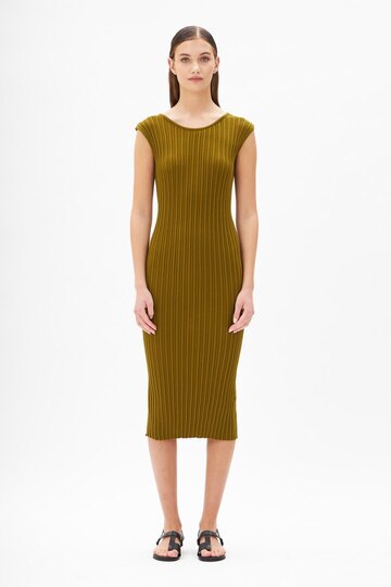 0 Seashells midi dress olive