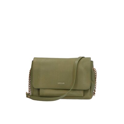 0 Supple Crossbody Robust Bag Olive  resort collection