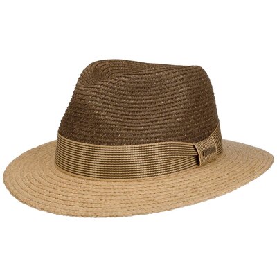 0 Traveller Toyo/Raffia olkihattu 2-värinen 