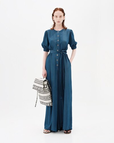 0 Travelling Denim Overall