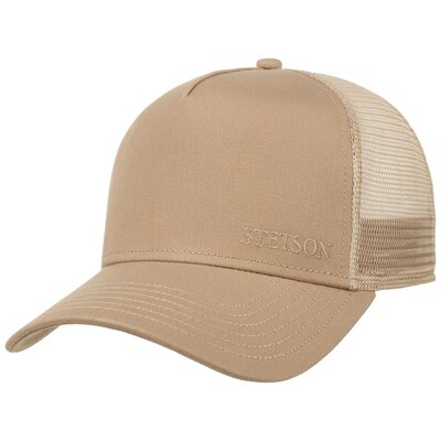 0 Trucker cap sand cotton