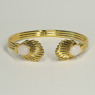 0 Venus bangle opal white rannekoru