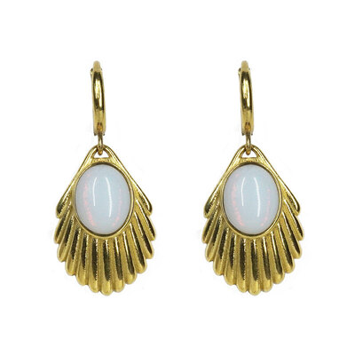 0 Venus opal white korvakorut