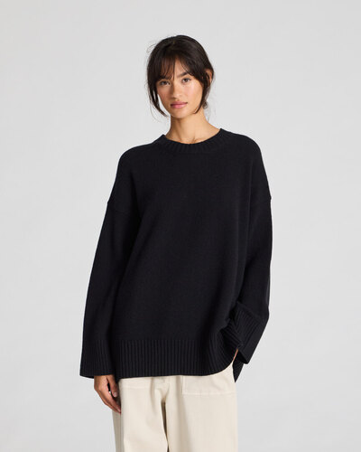 0 Vigga 100% lambswool Knit black