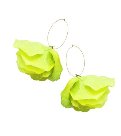0 Vilhelmiina korvakorut lime