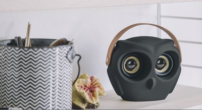 0 aOwl bluetooth-kaiutin Black