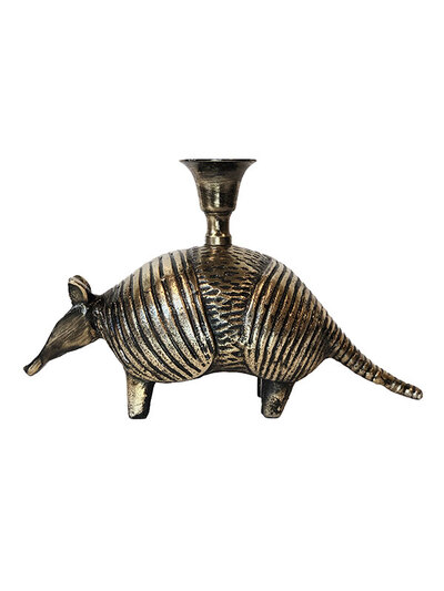 0 armadillo kynttilänjalka/ candle holder