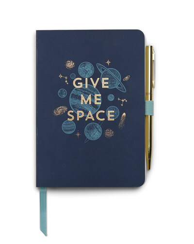 0 give me space Notebook with pen