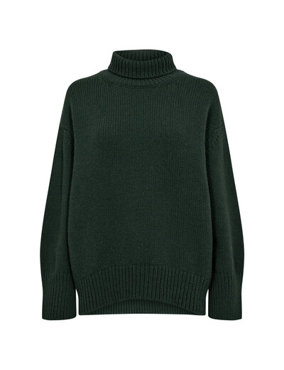 0 perle Knit monet green