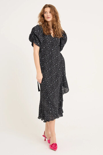 0 sinda Print dress