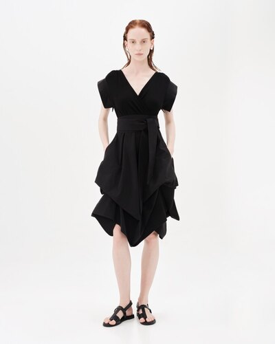0 solid Sand snow white dress Black 