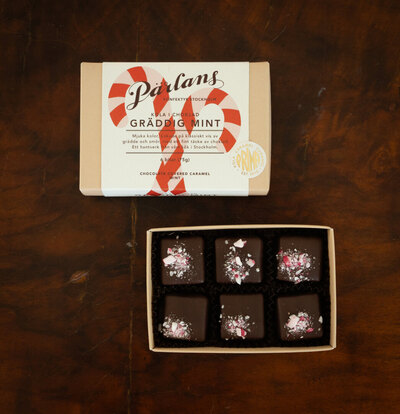0 suklaakuorrutettu toffee Pärlans - minttu