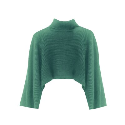 0 tactilityCropped knit green