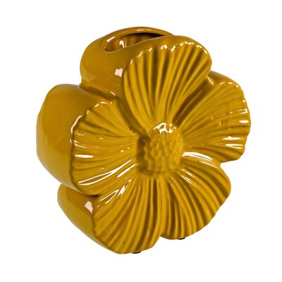 0 vase fiore yellow