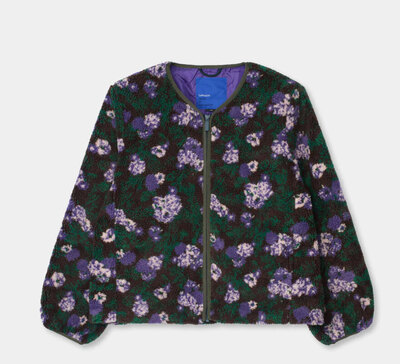 Ale 0 Printed Teddy Dark Green