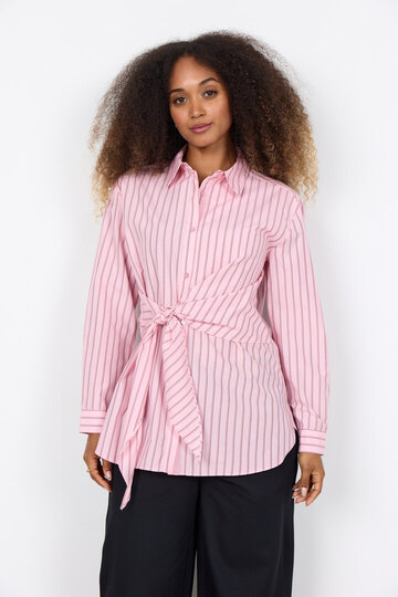 Ale0 Bardot Shirt Light Pink