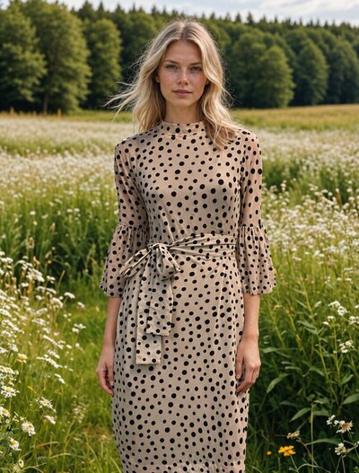 Ale0 Beehive Jubilee Latte Dot Mesh