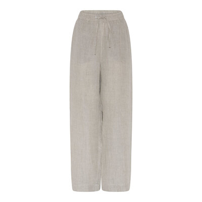 Ale0 Janella linen pants-pellavahousut nature