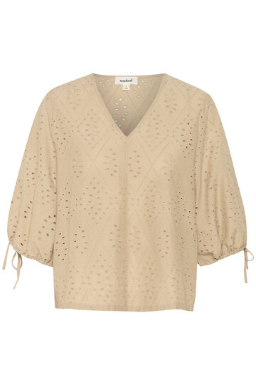 Ale0 Joella blouse travertine green