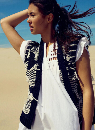 Ale0 Kanani Knit Vest 