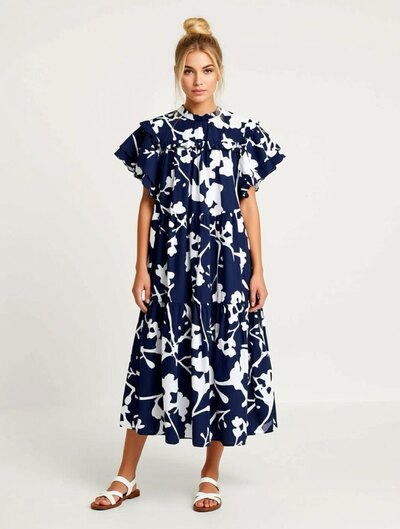 Ale0 Kiera Dress blue