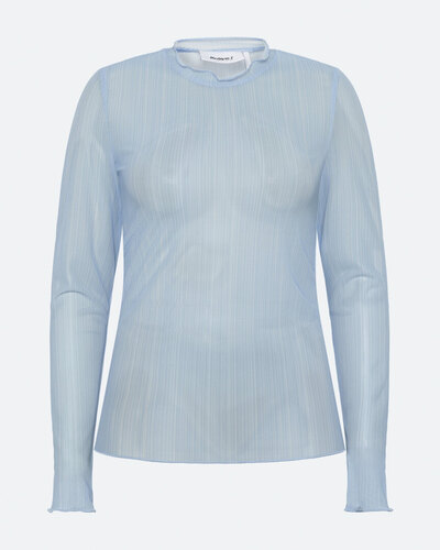 Ale0 Markhild Mesh shirt bluebell