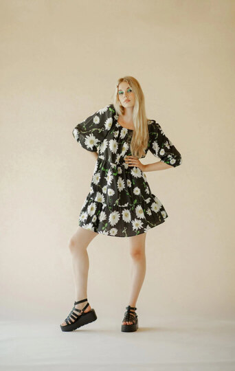 Ale0 Noelani Dress Black 