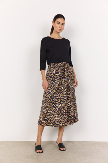 Ale0 Ophia Skirt leopard