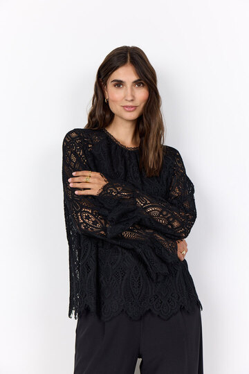 Ale0 vahida Blouse black