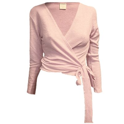 Tarjous 21.-22.4.25 0 Wrap cardigan nude-100% merinovilla