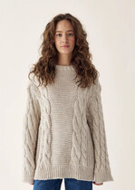 0:Lisbeth Knit oatmeal 