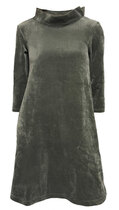 0  Ansa Dress Green Velvet