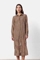 0  Lace Shirt Dress