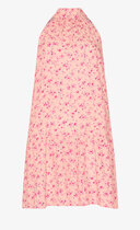 0  London Short Dress Cheryl Pink Print