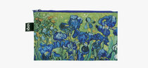 0  The Starry Night, A Wheatfield With Cypresses, Irises Zip Pockets