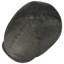 0 6-panel cap linen olive herringbone