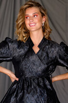 0 AIDA DRESS BLACK
