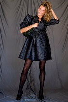 0 AIDA DRESS BLACK