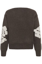 0 Alley neule-knit hiekka-luonnonvalkoinen 