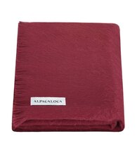 0 Alpacaloca kaulahuivi bordeaux red